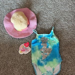 Be magical swimsuit and a swim hat